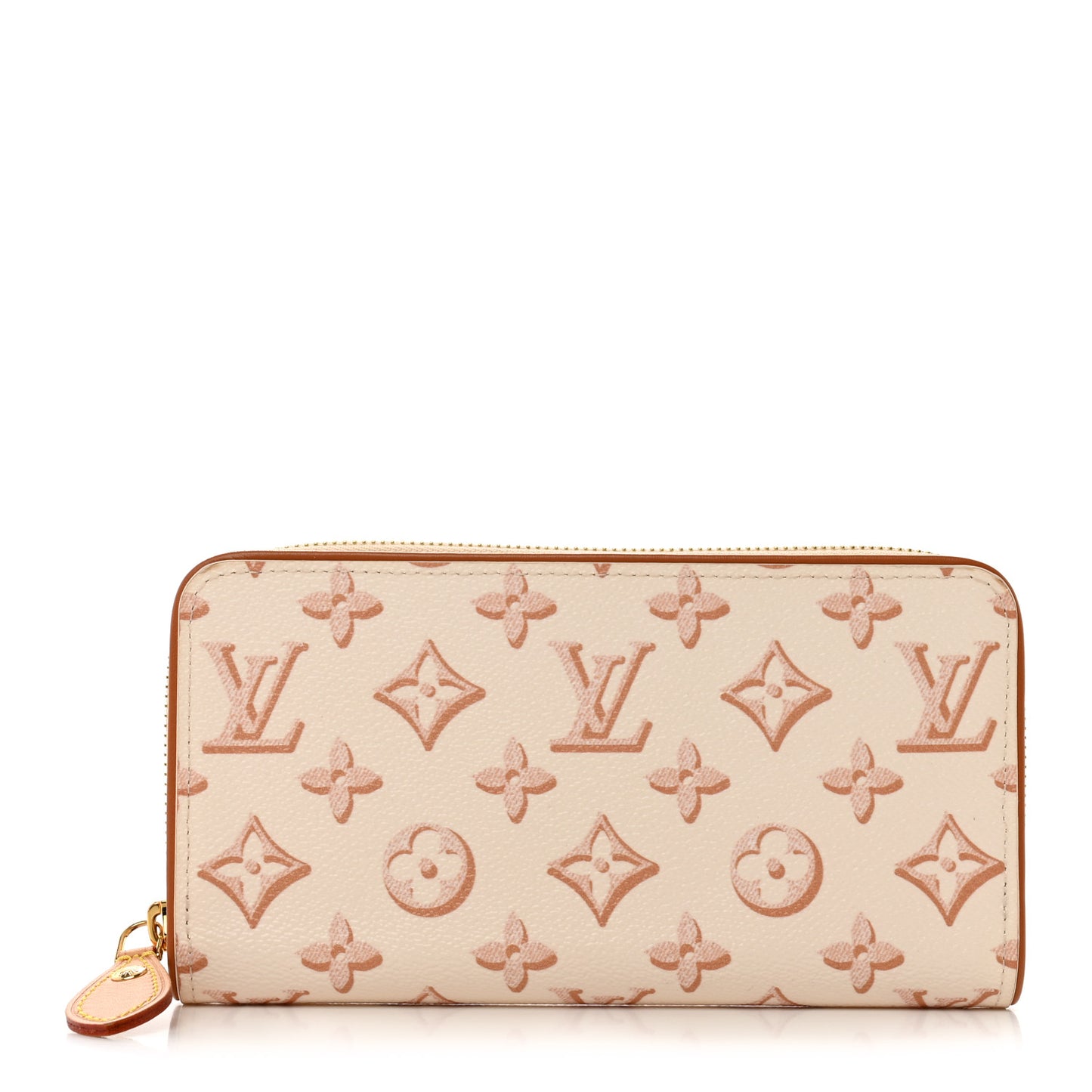 Monogram Fall For You Zippy Wallet Beige Clair