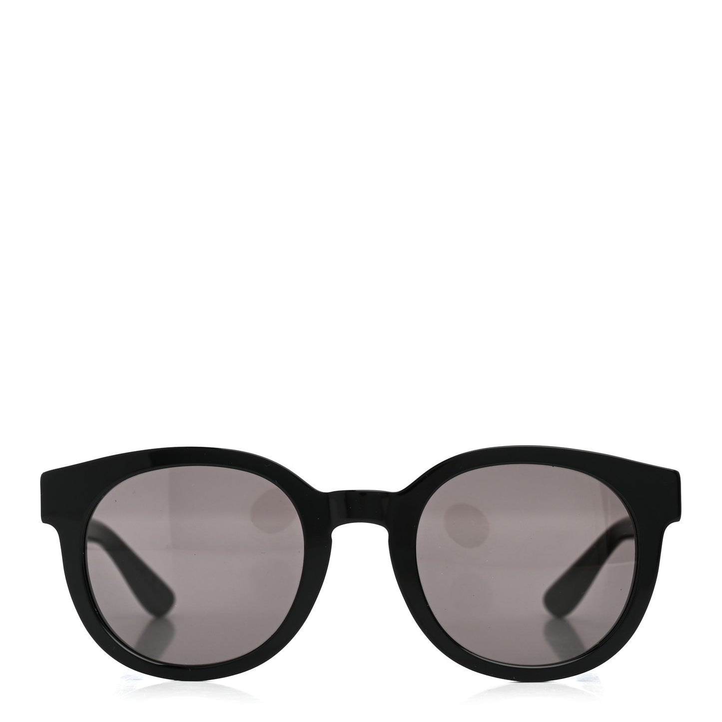 Acetate Round Sunglasses SLM15 Black
