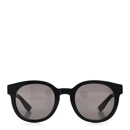 Saint Laurent Acetate Round Sunglasses SLM15 Black 2 of 8