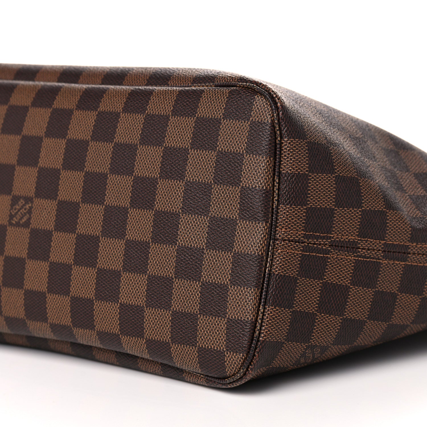 Louis Vuitton Damier Ebene Neo Neverfull MM Rose Ballerine 8 of 12