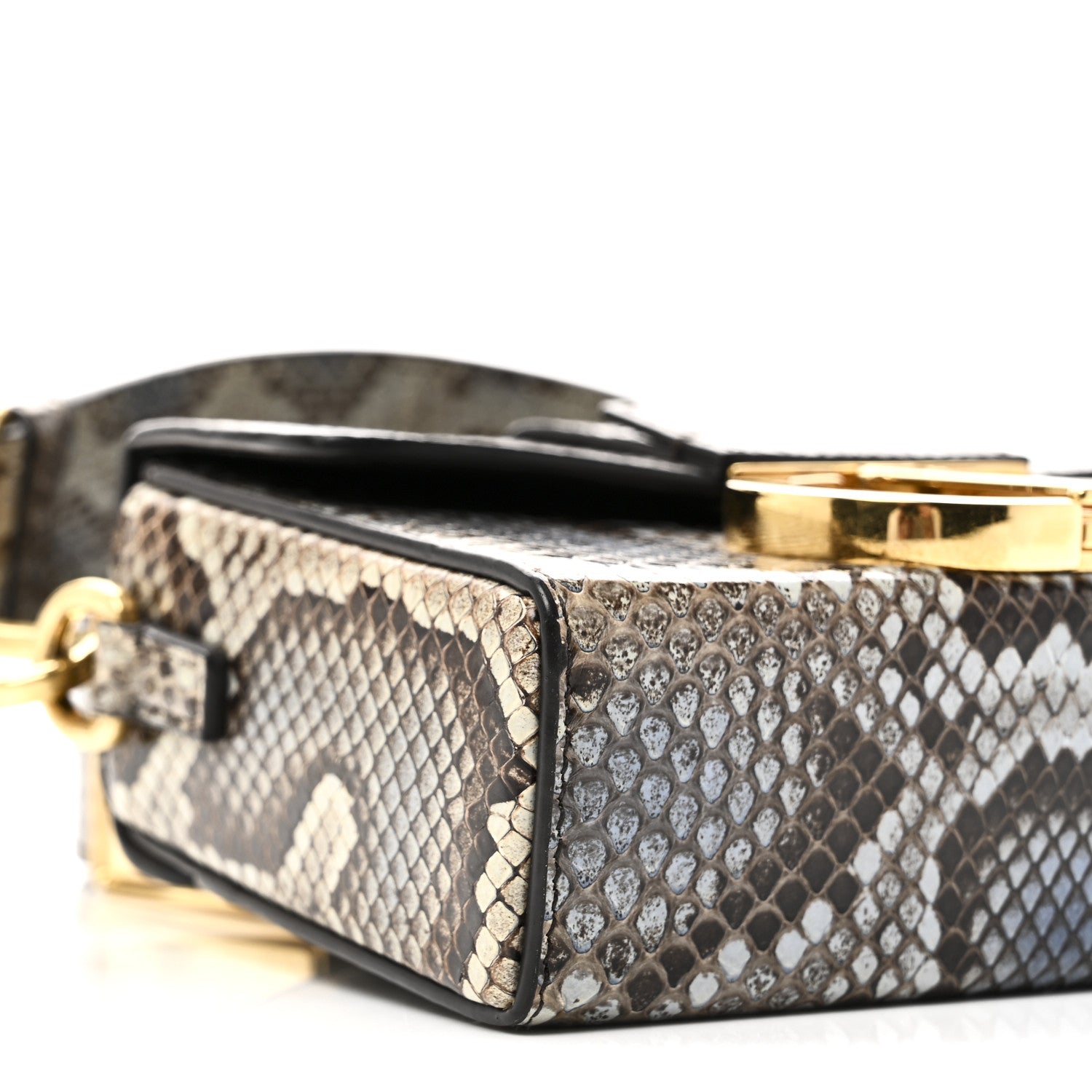 Christian Dior Snakeskin 30 Montaigne Box Bag Beige Multicolor 8 of 9