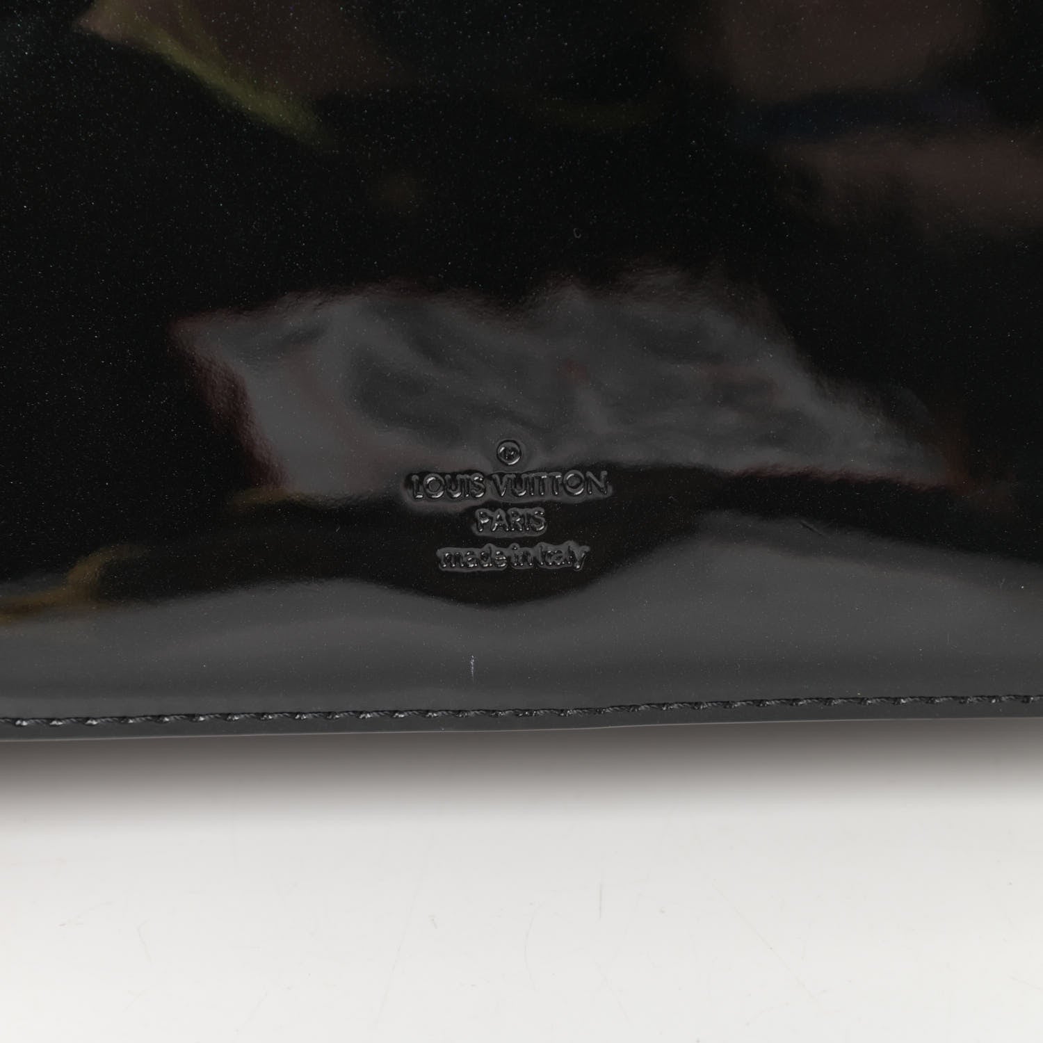 Louis Vuitton Patent Calfskin Monogram Cherrywood BB Black 6 of 12