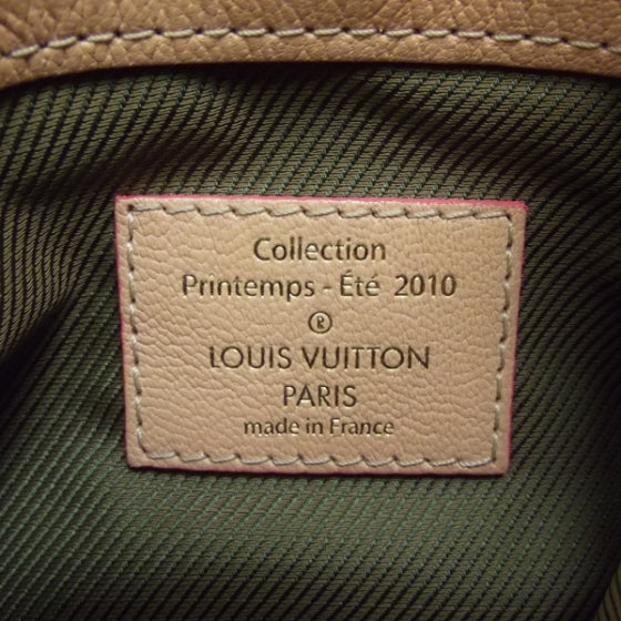 Monogram Leather Underground Flat Messenger Rose
