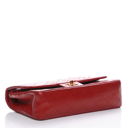 Chanel Lambskin Quilted Medium Double Flap Red 4 of 8