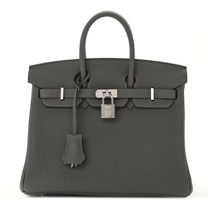 Hermes Togo Birkin 25 Gris Meyer 1 of 11