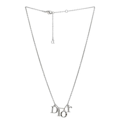 Christian Dior Crystal Dio(r)evolution Necklace Silver 3 of 5