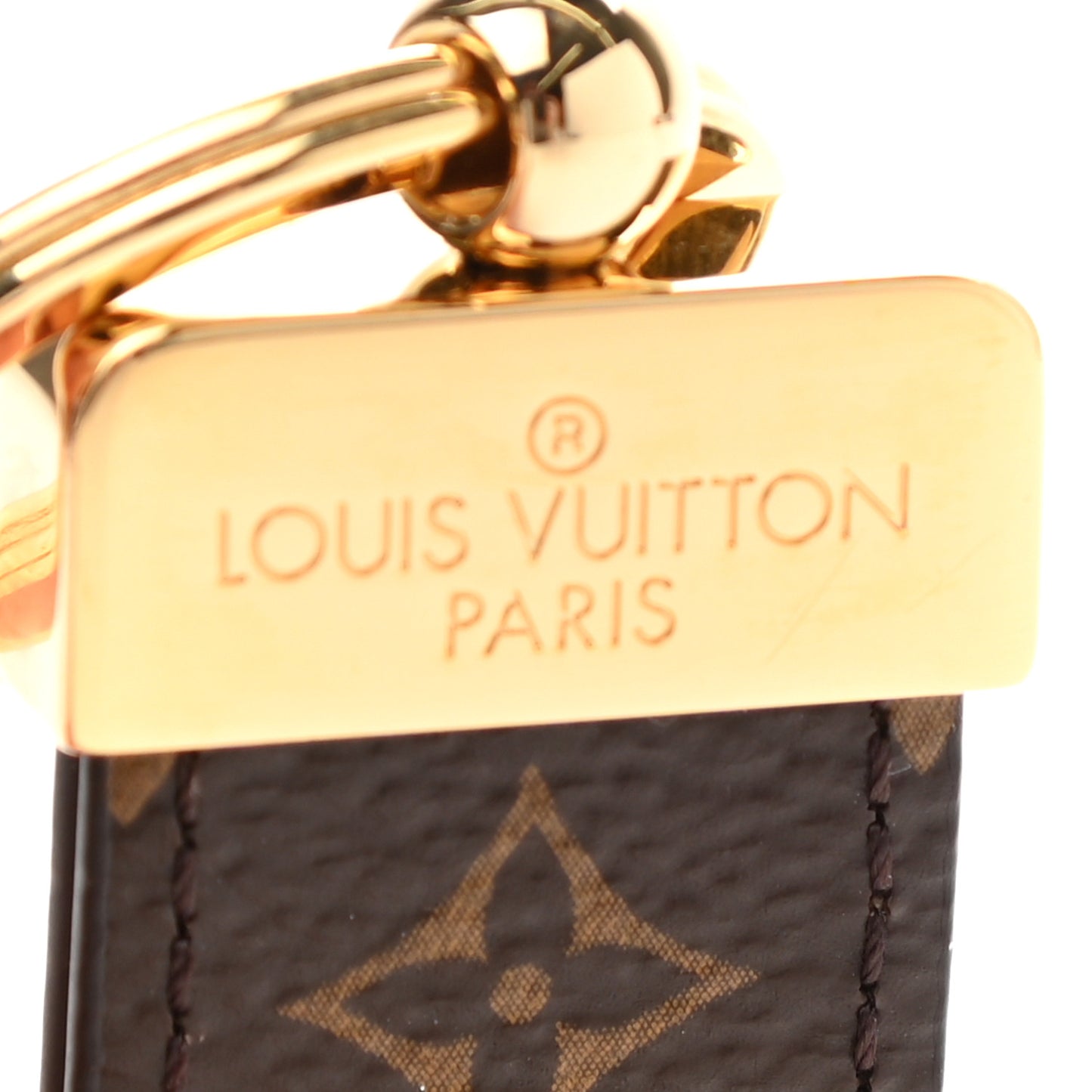 Monogram Dragonne Key Holder