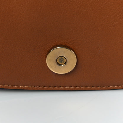 Chloe Calfskin Suede Medium Nile Bracelet Bag Caramel 13 of 13