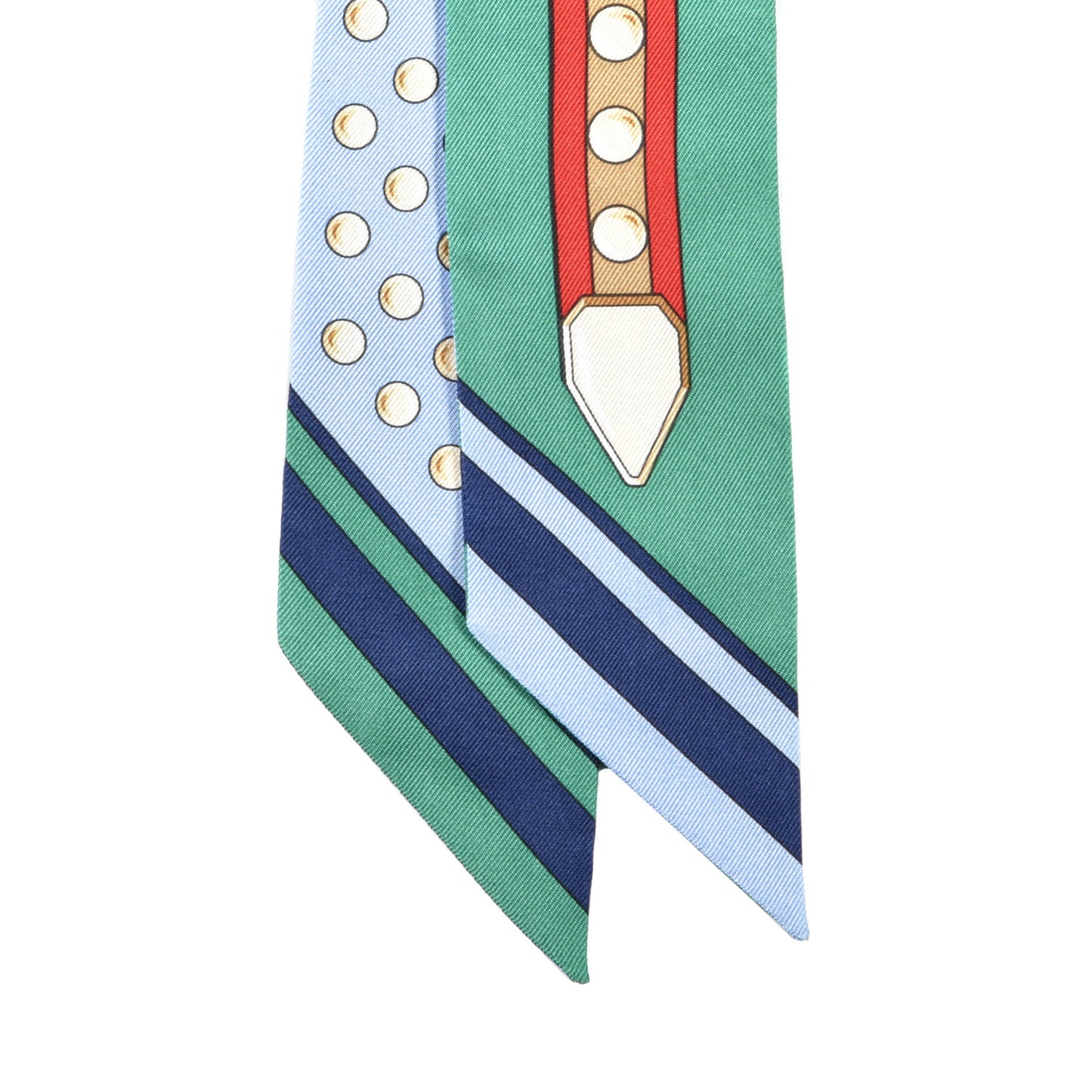 Silk Grand Tralala Twilly Bleu Ciel Vert