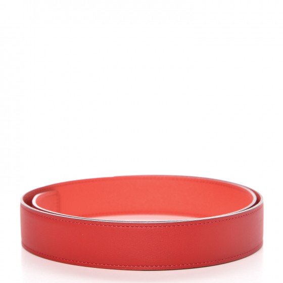 Swift Epsom 32mm Belt Strap 85 Vermilion Rose Jaipur