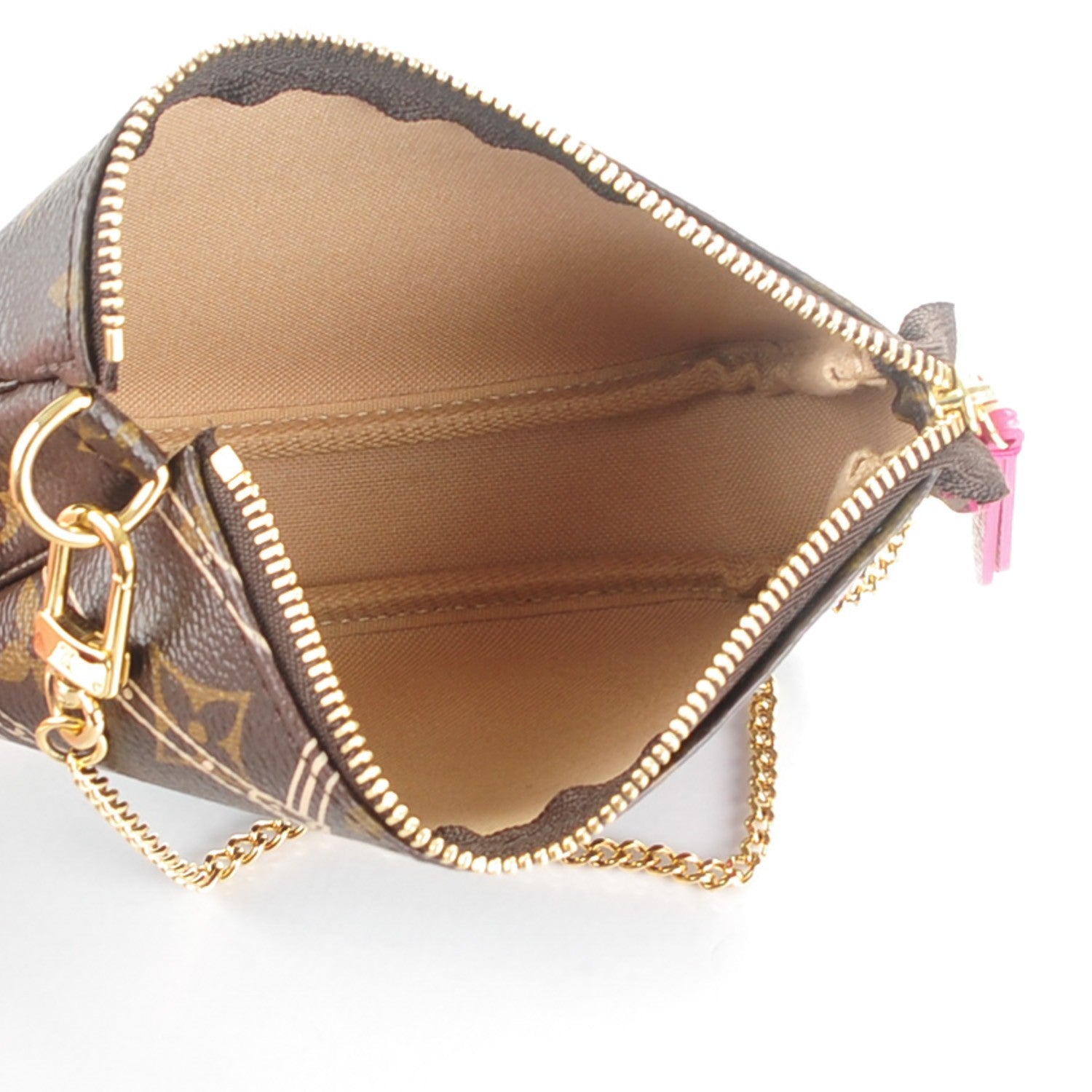 Louis Vuitton Monogram 2014 Christmas Animation Mini Pochette Accessories 5 of 7