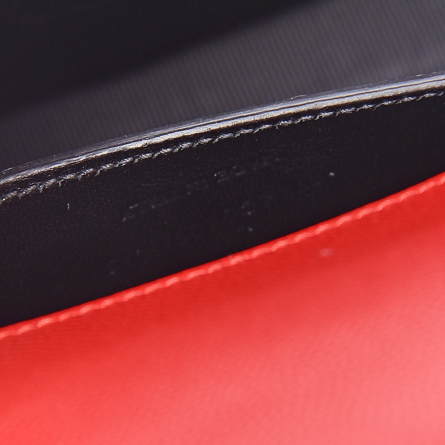 Grain De Poudre Classic Monogram Kate Clutch New Red