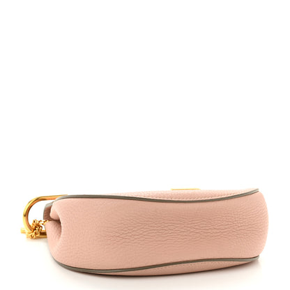 Chloe Grained Lambskin Mini Drew Shoulder Bag Misty Rose 4 of 11