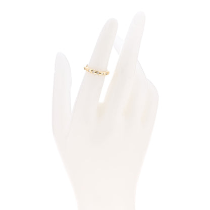 Tiffany 18K Yellow Gold Diamond Elsa Peretti 5 Diamond Stacking Band Ring 49 5 2 of 6