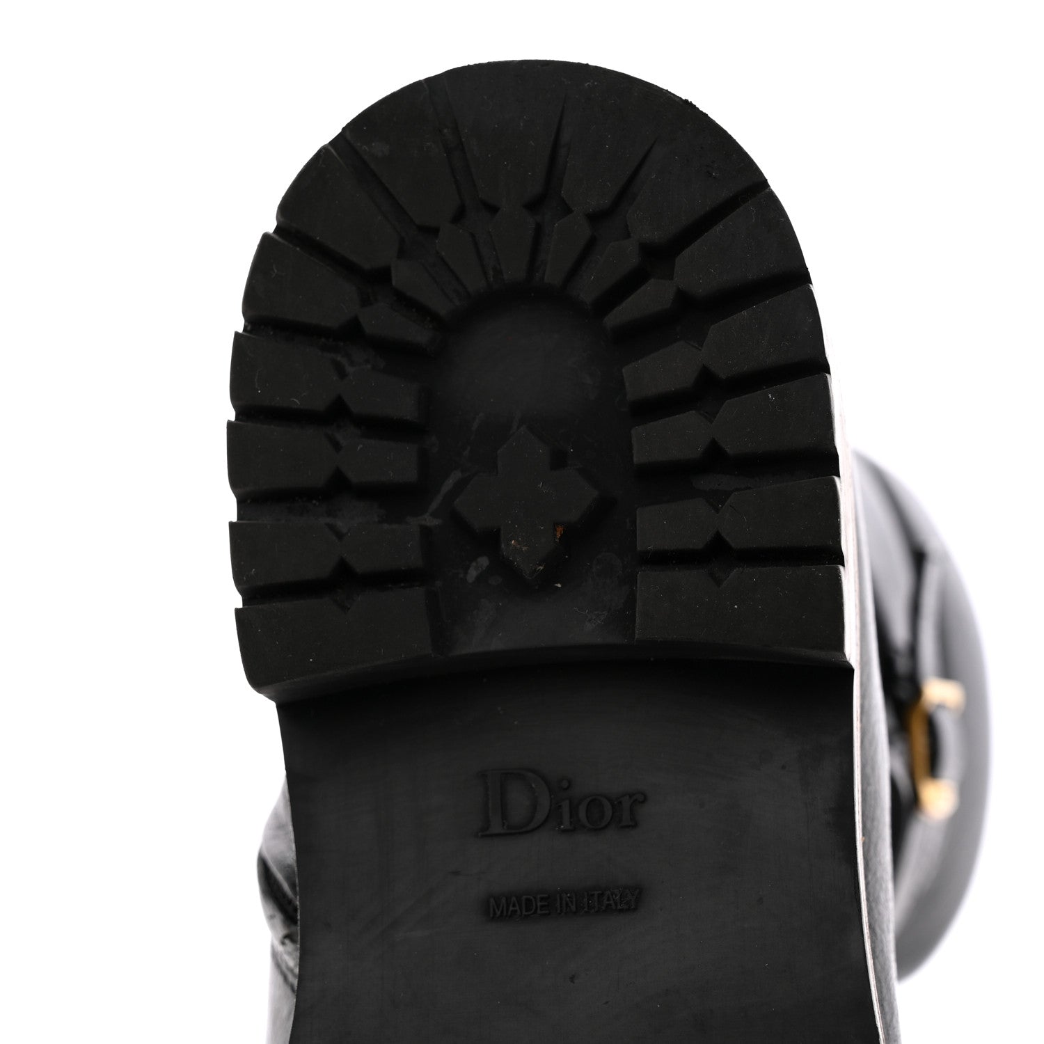 Christian Dior Shiny Calfskin Wildior Low Boot 38 Black 14 of 14