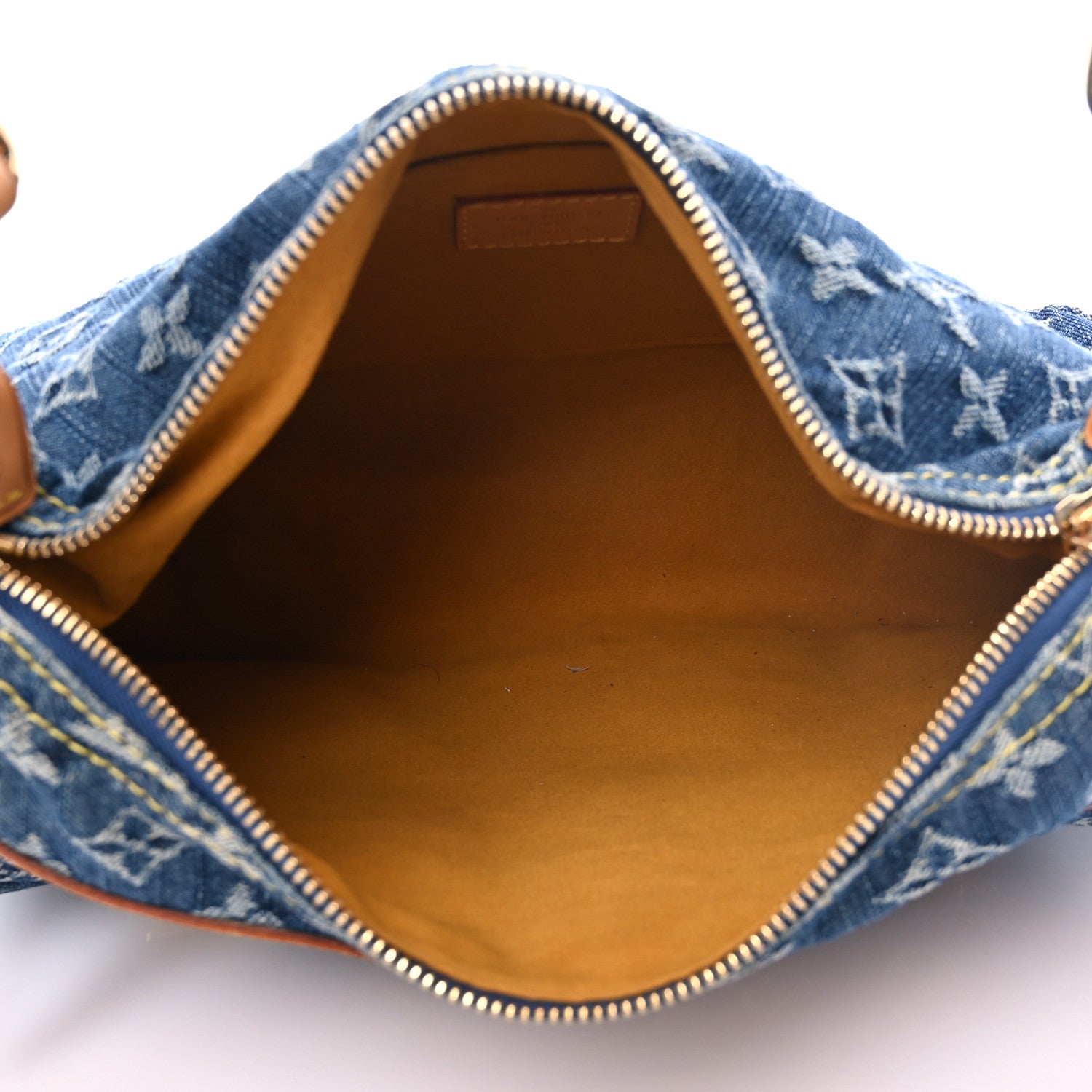 Louis Vuitton Monogram Denim Baggy PM Blue 5 of 6