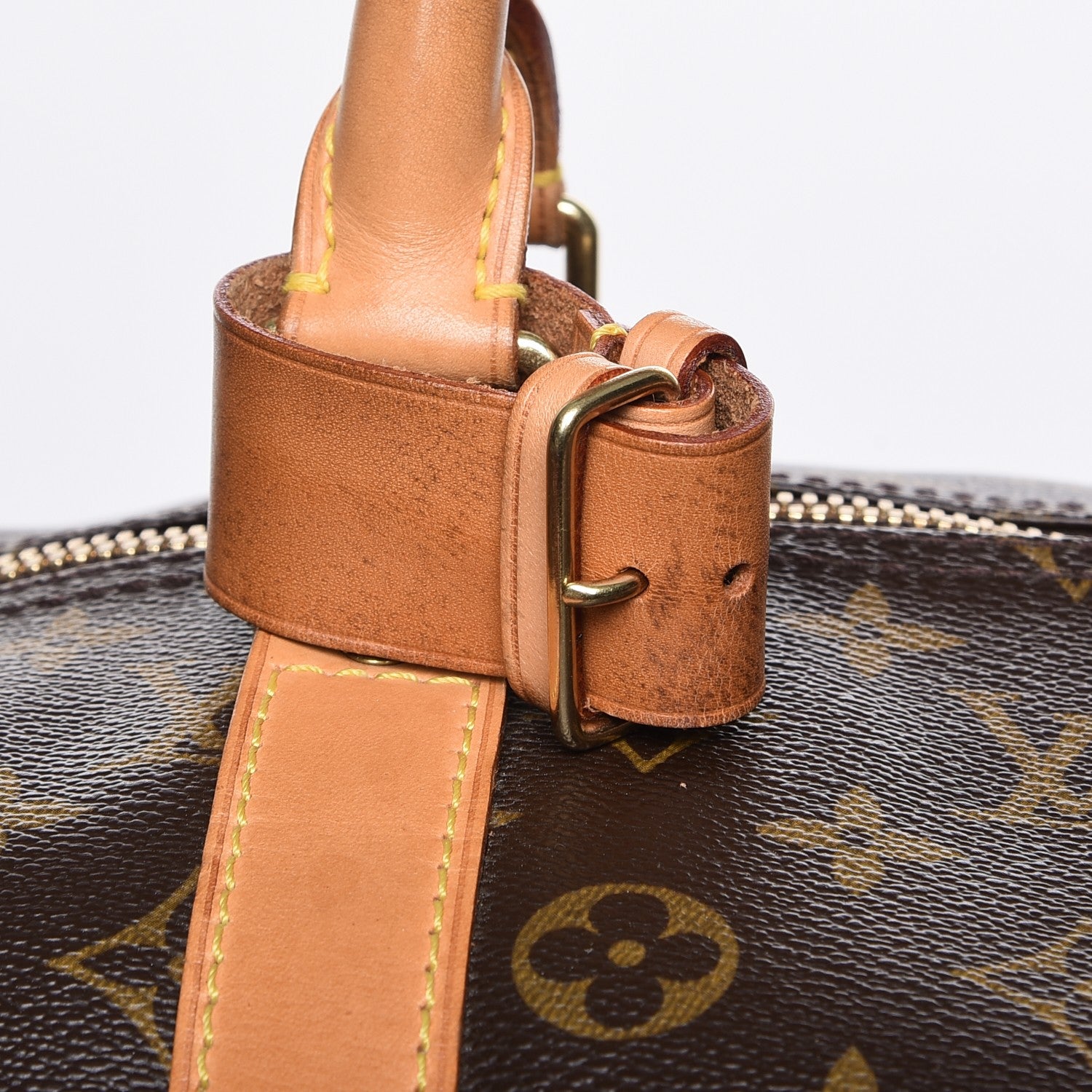 Louis Vuitton Monogram Keepall Bandouliere 55 14 of 19