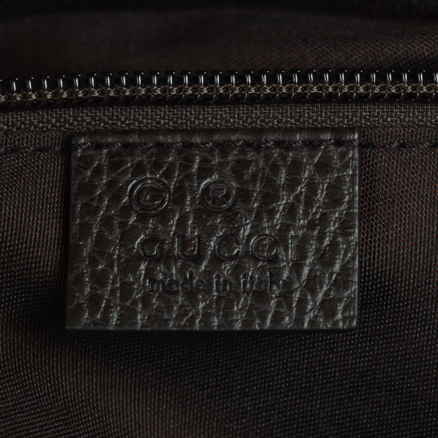 Gucci Crystal Monogram Large Carry On Duffle Bag Dark Brown 5 of 7