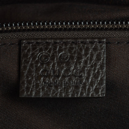 Gucci Crystal Monogram Large Carry On Duffle Bag Dark Brown 5 of 7