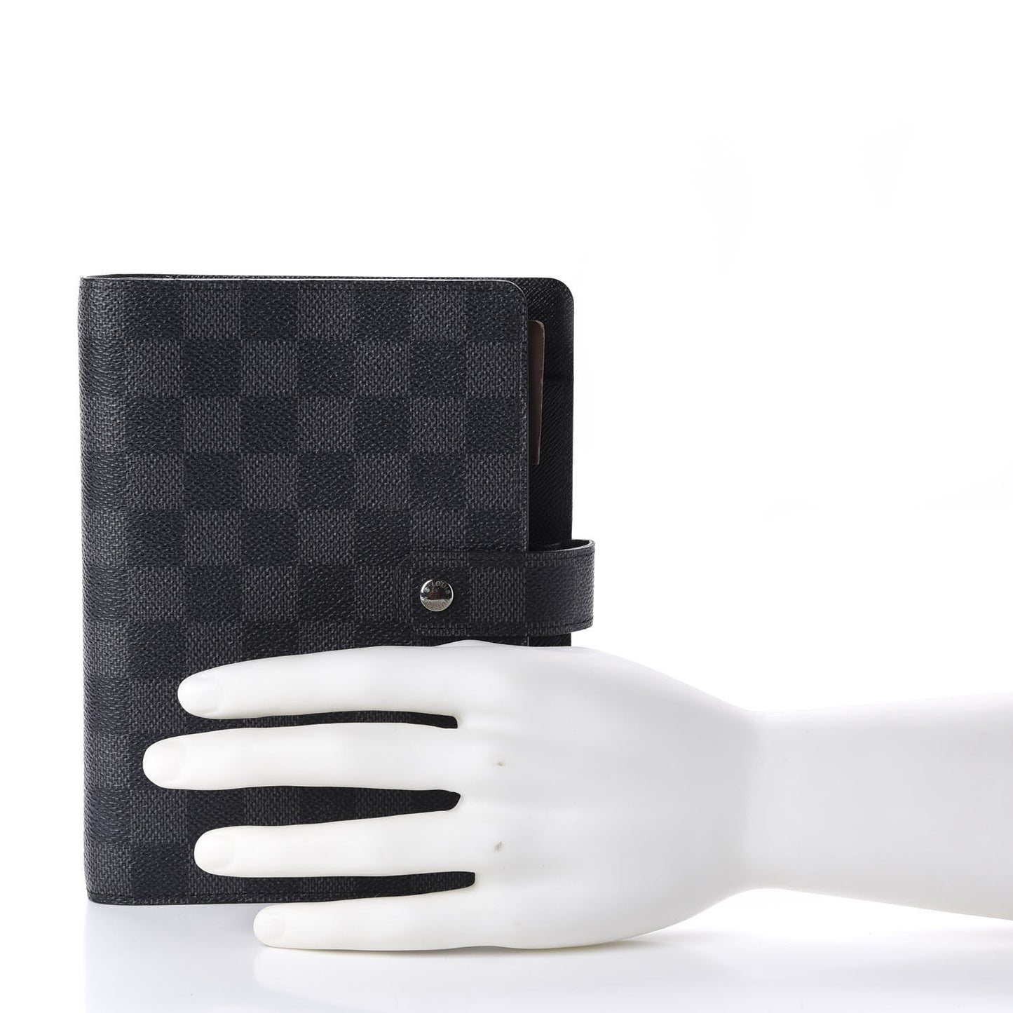 Damier Graphite Medium Ring Agenda Cover