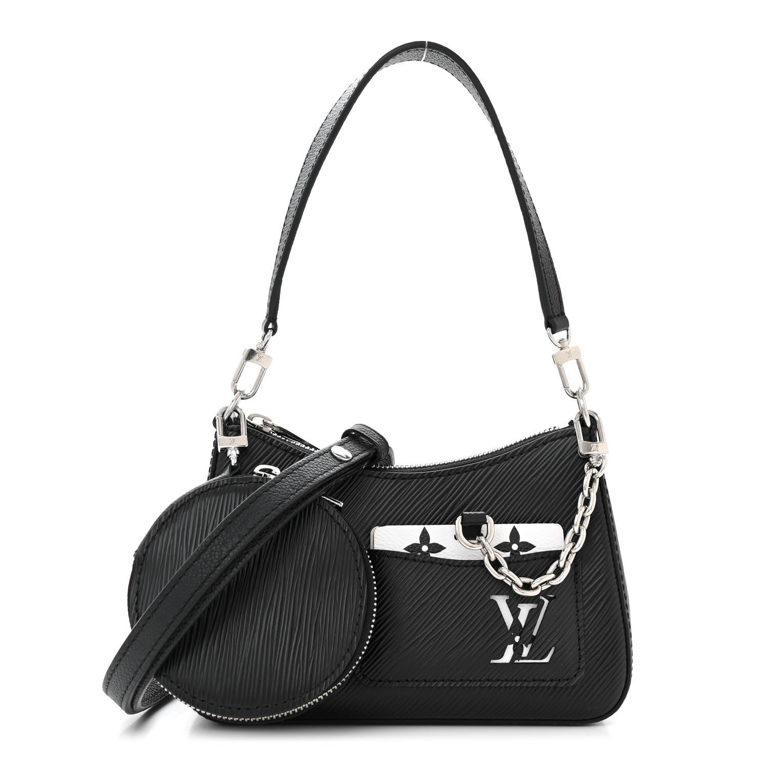 Louis Vuitton Epi Marellini Black 3 of 10