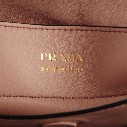 Prada Saffiano Cuir Large Double Bag Black Mughetto 7 of 8