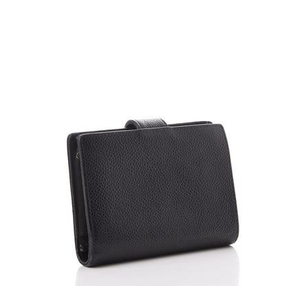 Chanel Caviar Timeless CC French Wallet Black 3 of 9