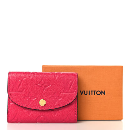 Louis Vuitton Empreinte Rosalie Coin Purse Rose Pondichery 7 of 7