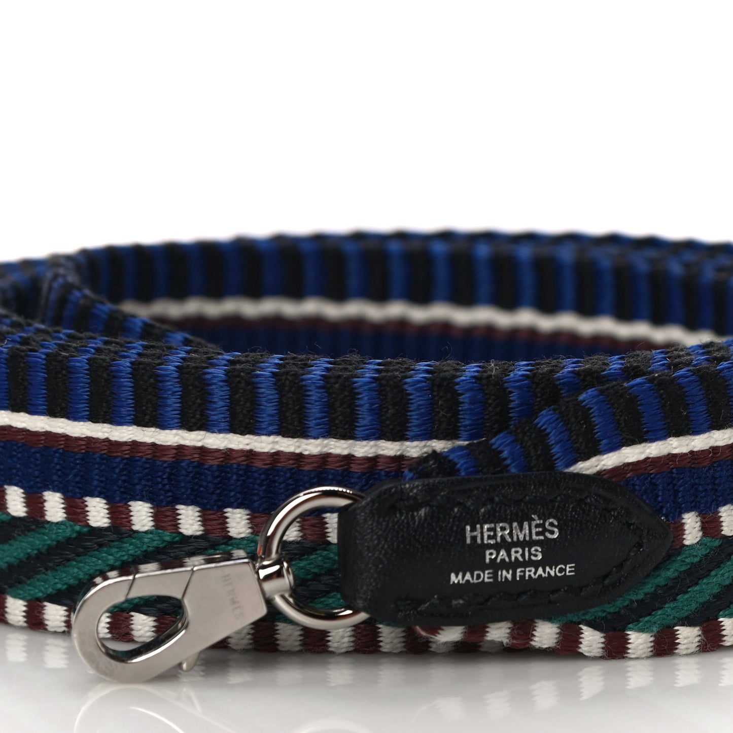 Toile Swift 25mm Sangle Cavale Shoulder Strap Malachite Bleu Electrique Black
