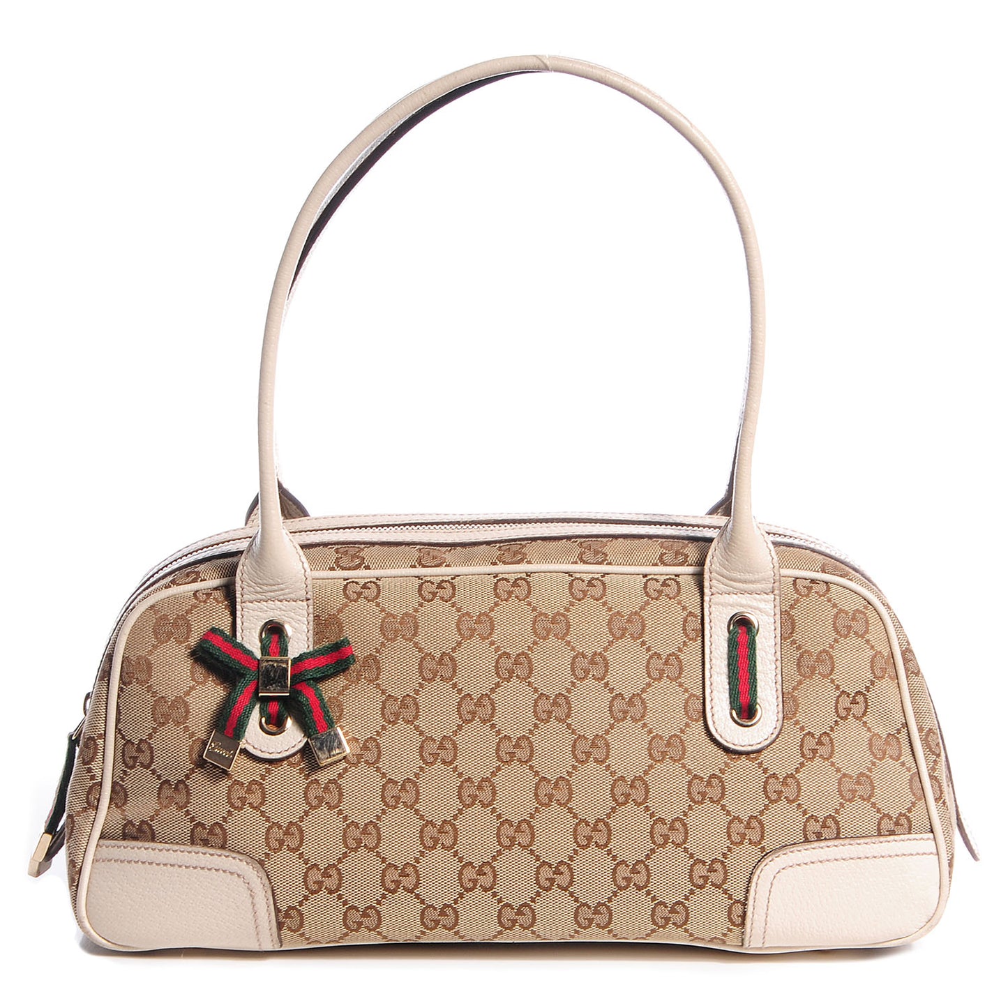 Monogram Small Princy Satchel Off White