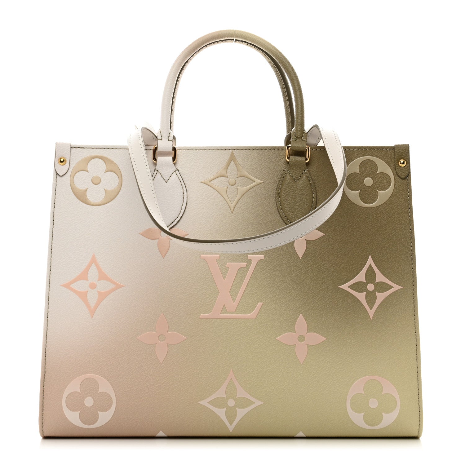 Louis Vuitton Monogram Giant Spring In The City OnTheGo MM Sunset Kaki 1 of 9