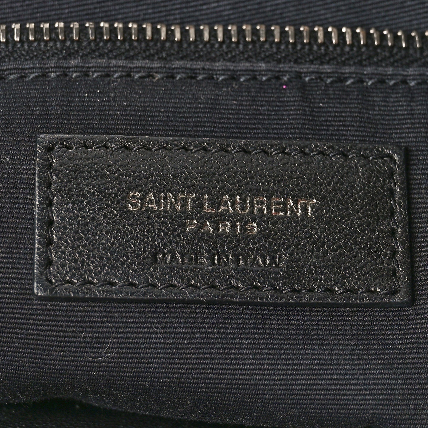 SAINT LAURENT Crinkled Calfskin Matelasse Monogram Medium Niki Chain Satchel Gold Sand