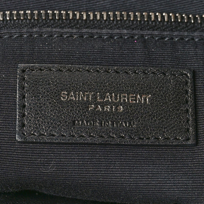 Saint Laurent SAINT LAURENT Crinkled Calfskin Matelasse Monogram Medium Niki Chain Satchel Gold Sand 6 of 8