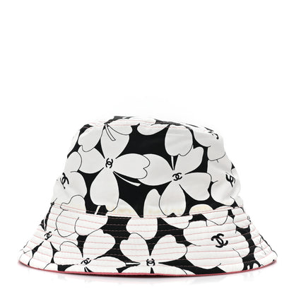 Chanel CC Bucket Hat Pink White Black 5 of 10