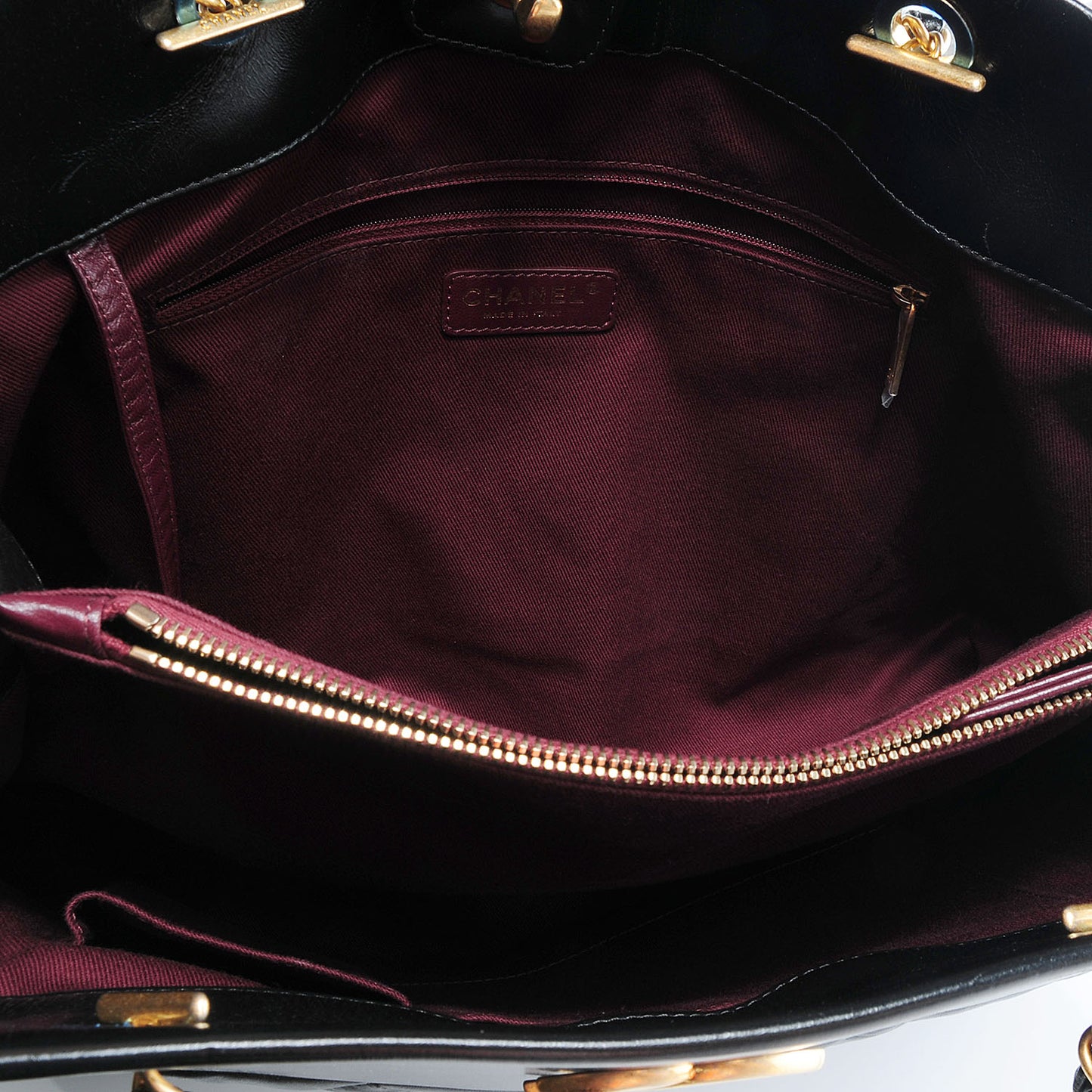Calfskin Soft Elegance Large Tote Black