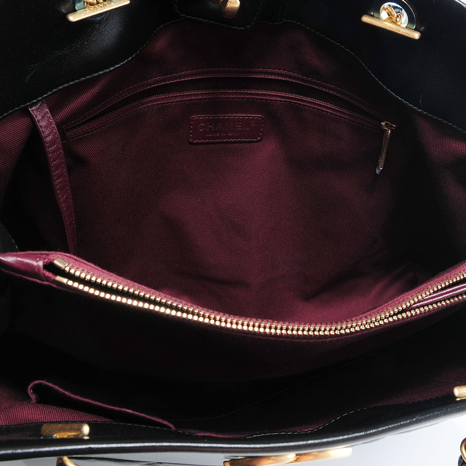 Chanel Calfskin Soft Elegance Large Tote Black 5 of 8