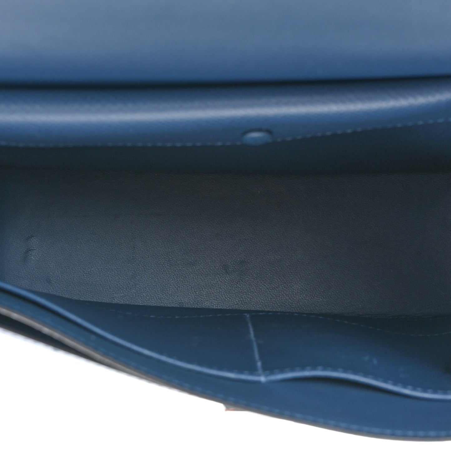 Epsom Mini Verrou Large Strap Bag Deep Blue