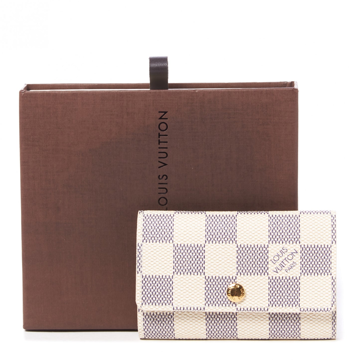 Damier Azur Multicles 6 Key Holder