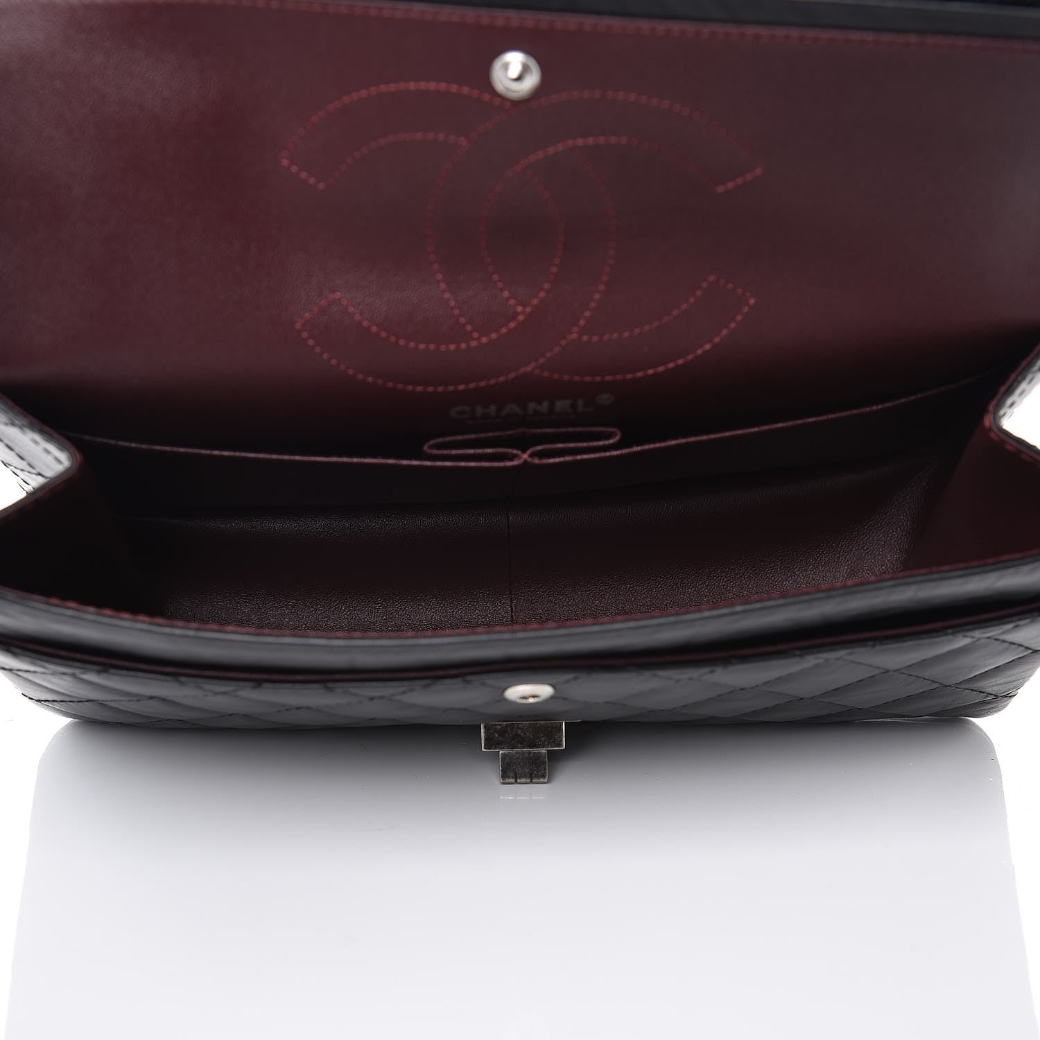 Chanel Aged Calfskin Quilted 2.55 Reissue 226 Flap Black 5 of 8