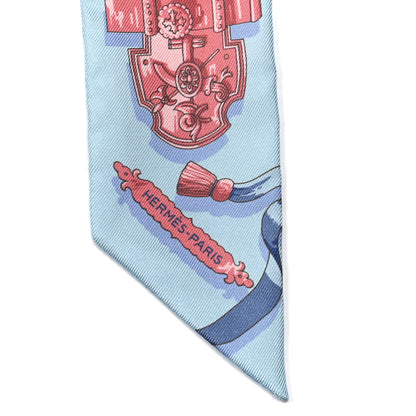 Hermes Silk Ferronnerie Twilly 4 of 4