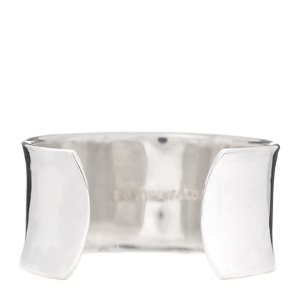 Tiffany Sterling Silver Wide 1837 Cuff Bracelet 3 of 4