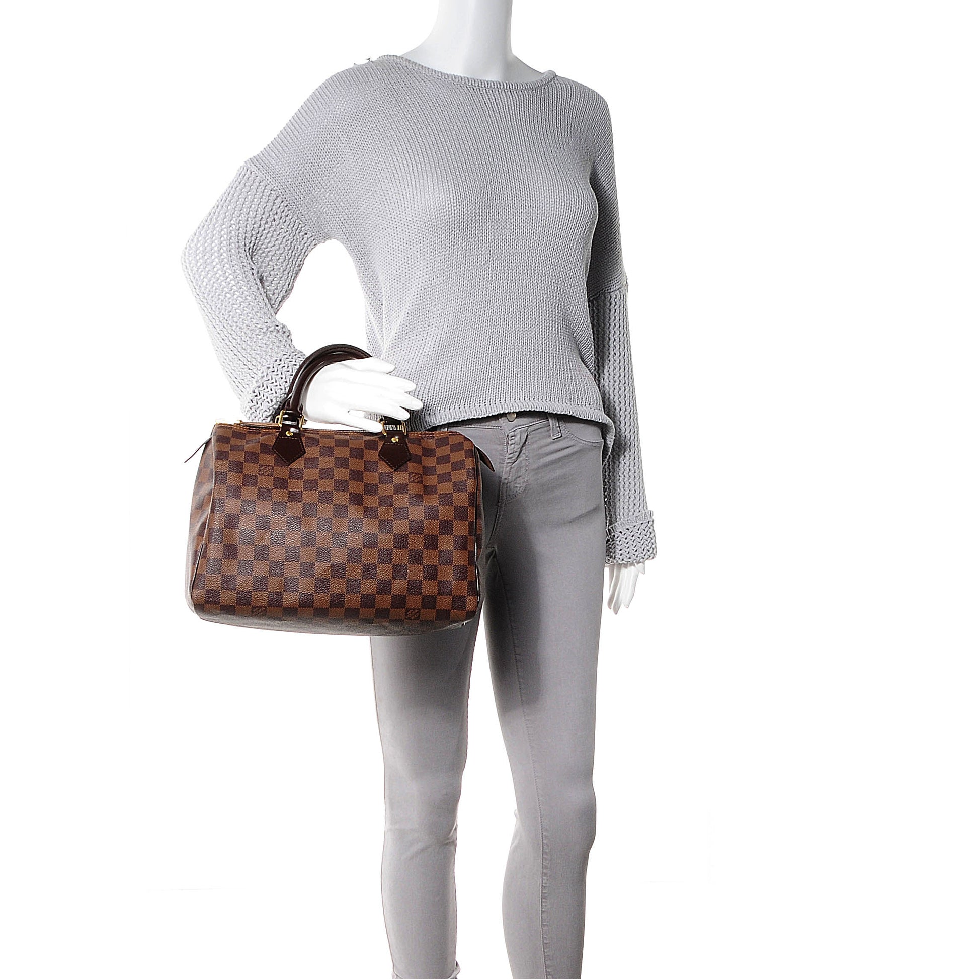 Louis Vuitton Damier Ebene Speedy 30 2 of 7