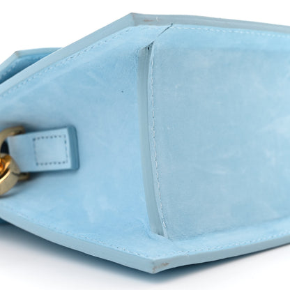 Jacquemus Nubuck Le Chiquito Moyen Light Blue 8 of 14