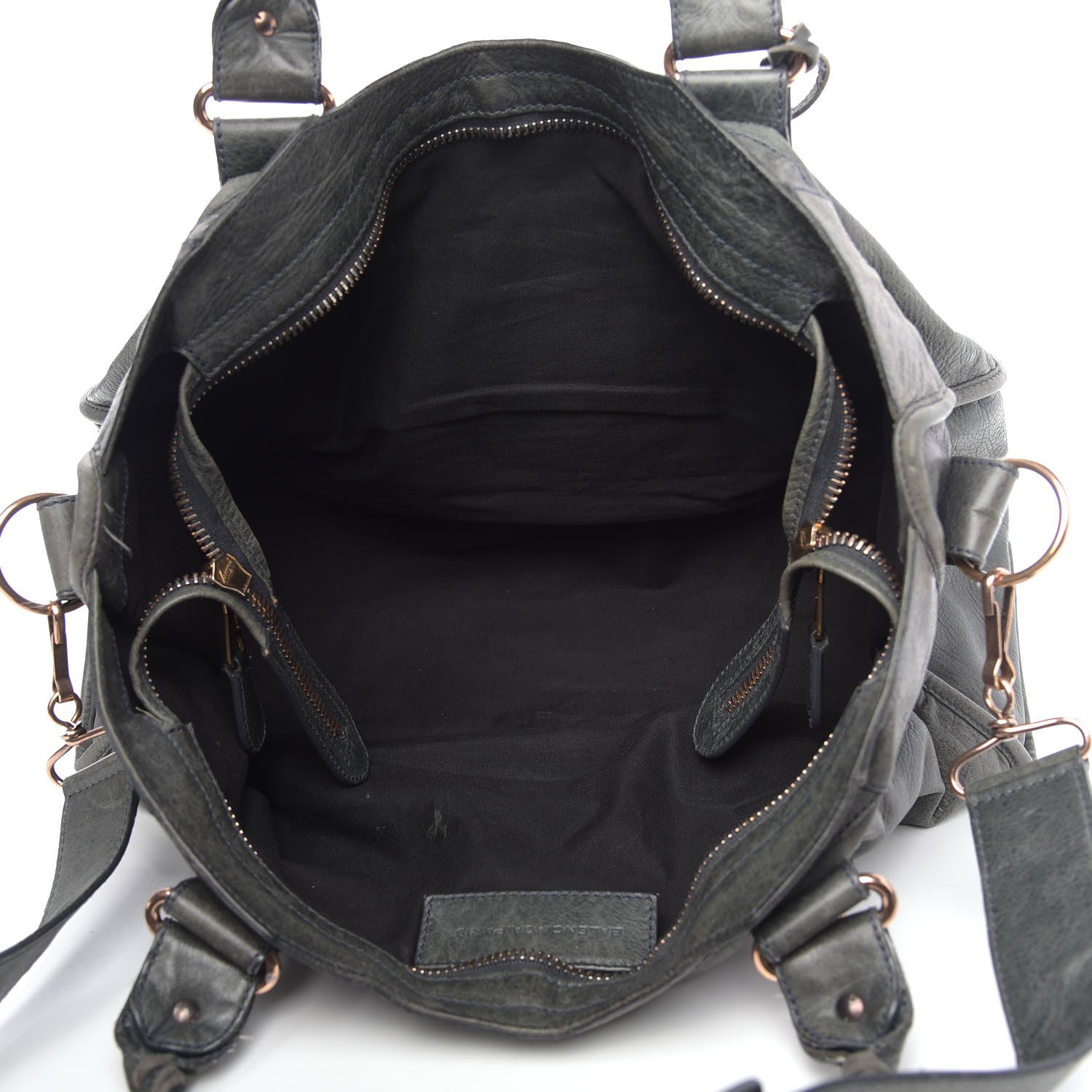 Balenciaga Agneau Giant 21 Rose Gold Hardware Part Time Anthracite 6 of 13