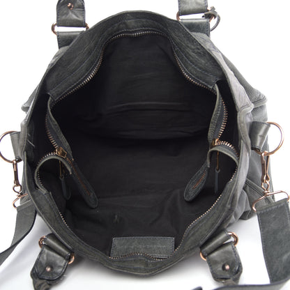Balenciaga Agneau Giant 21 Rose Gold Hardware Part Time Anthracite 6 of 13