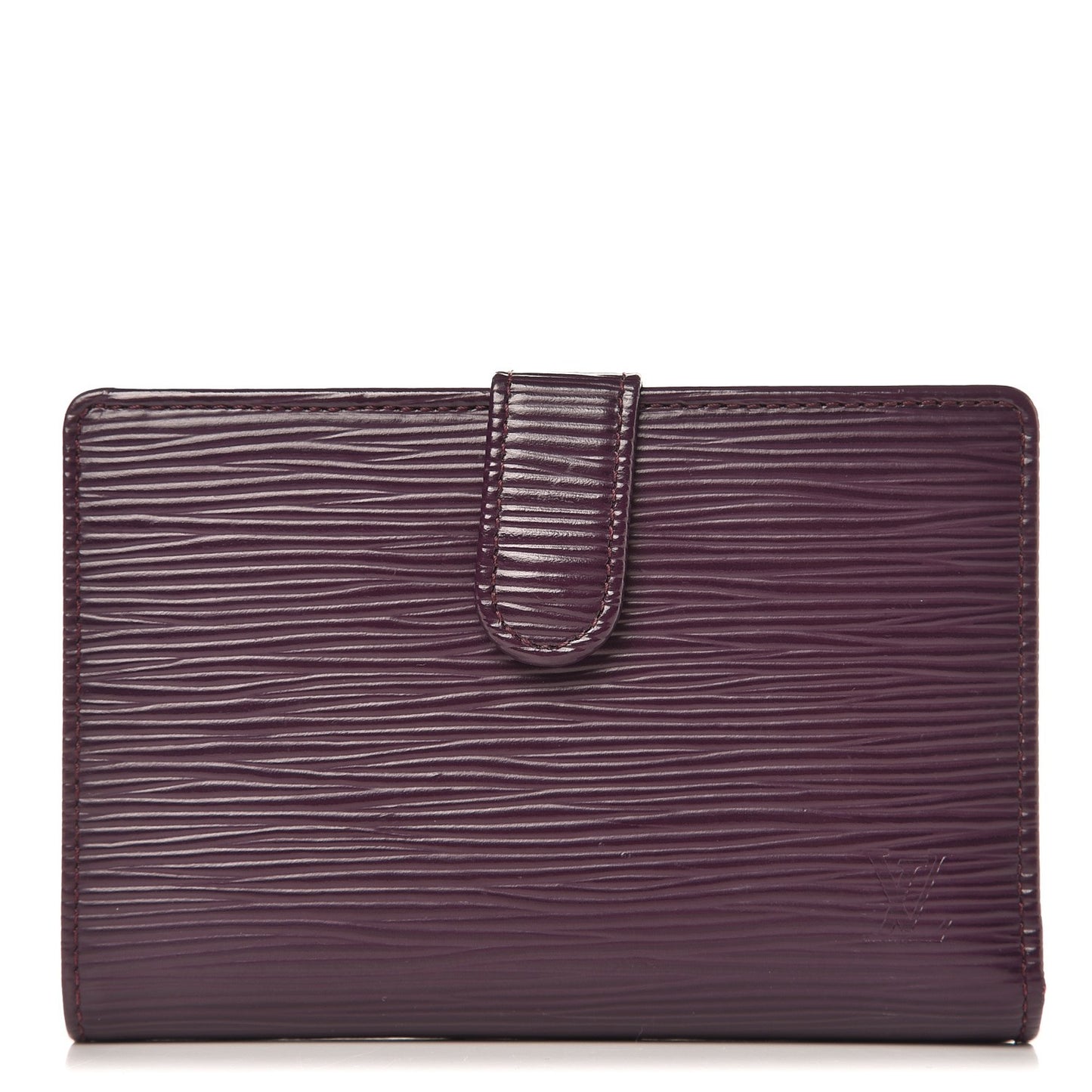 Epi French Purse Wallet Cassis