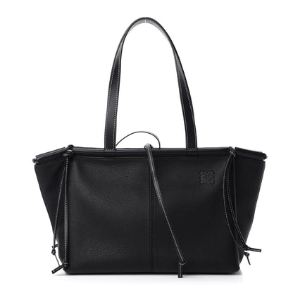 Loewe Calfskin Cushion Tote Black 1 of 9