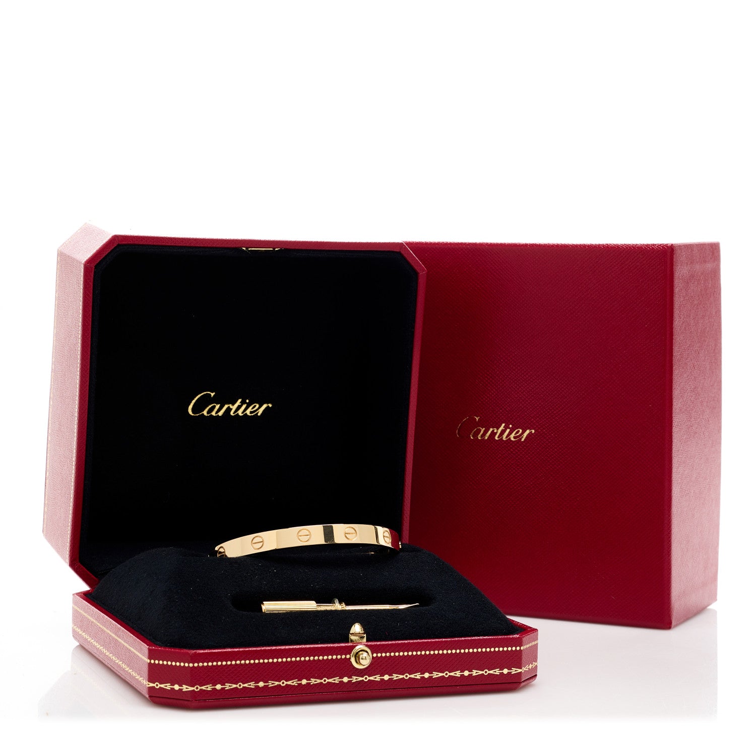 Cartier 18K Yellow Gold LOVE Bracelet 17 9 of 9