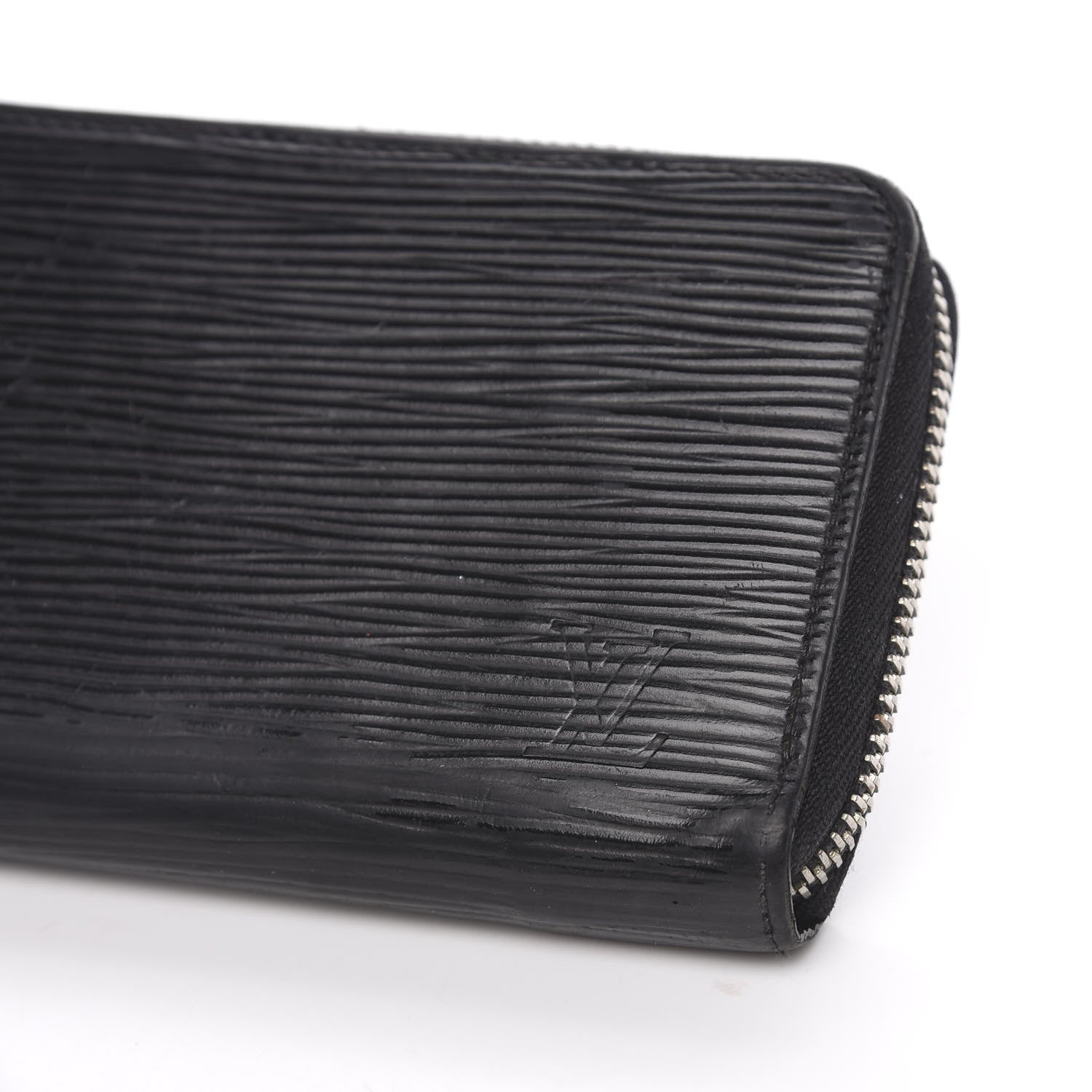 Louis Vuitton Epi Clemence Wallet Black 9 of 12