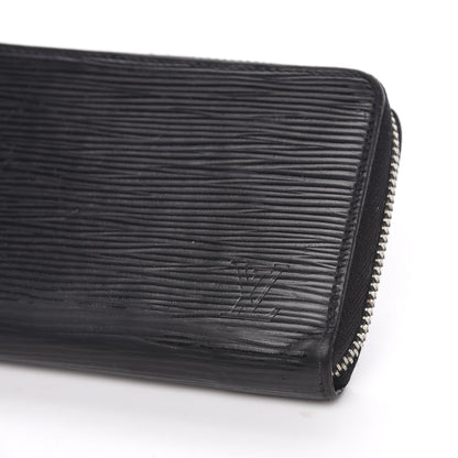 Louis Vuitton Epi Clemence Wallet Black 9 of 12